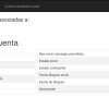 Gestión cuenta